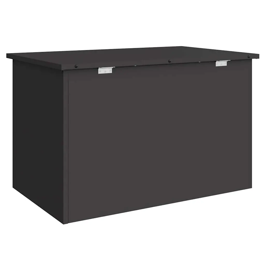 Garden Storage Box 80x50cm Steel Weather Resistant with Gas Lift Lid