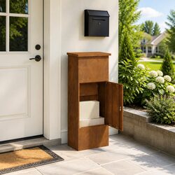 Weather-Resistant Steel Parcel Drop Box for Modern Living