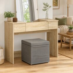 Grey Backless Bar Stool for Modern Living Spaces