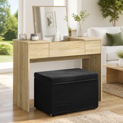 Enhance Your Space with a Black Velvet Backless Bar Stool