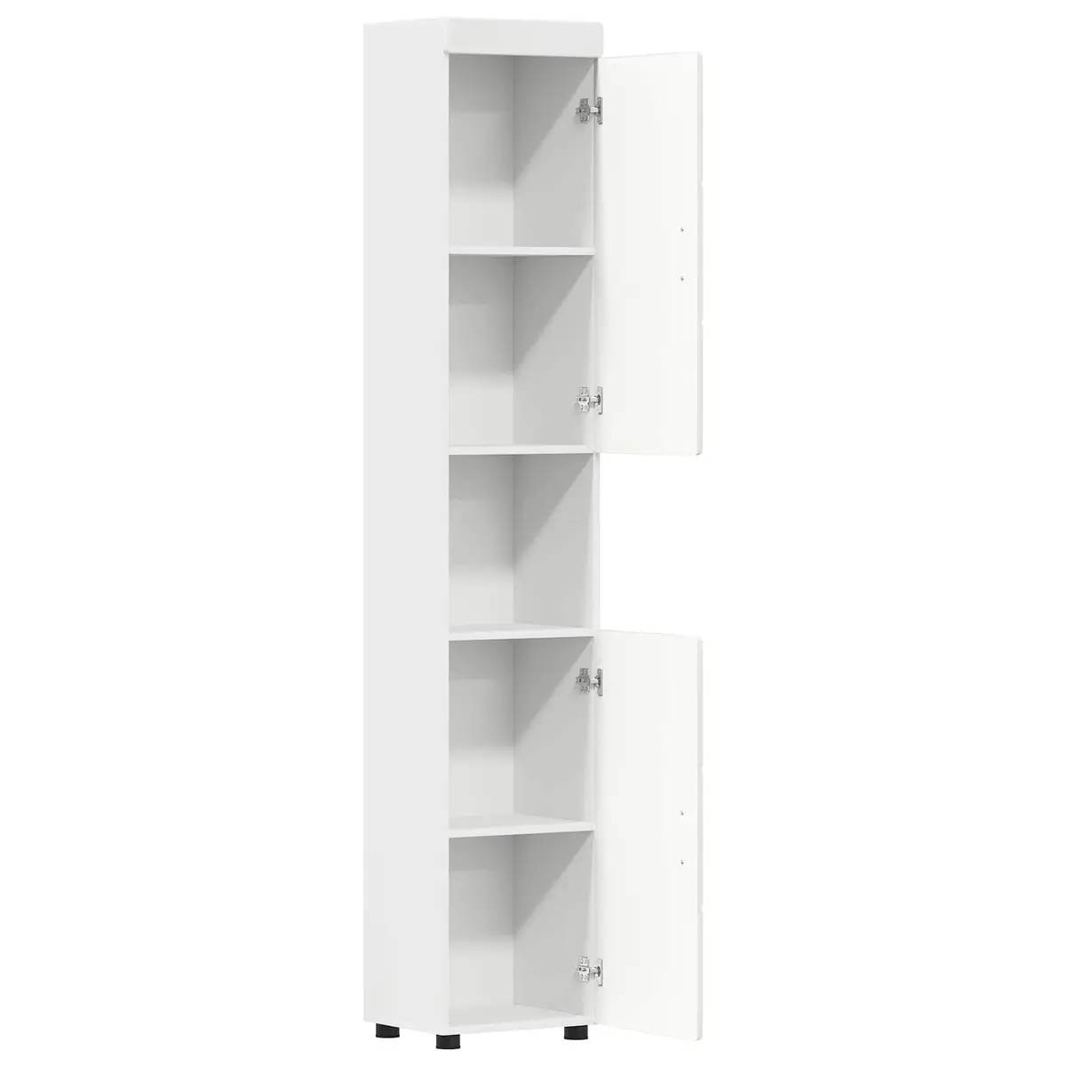 Bathroom Vanity Cabinet Set White Storage Unit Matte Modern Design