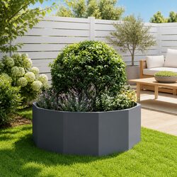 Upgrade Your Outdoor Space with the Anthracite Garden Planter 90x90x35cm