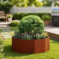 Stylish Round Planter to Enhance Your Outdoor Space 90x90x35cm