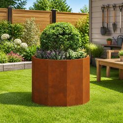Enhance Your Outdoors with a Stylish Round Garden Planter