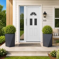 Elevate Your Outdoor Space with These Steel Planters