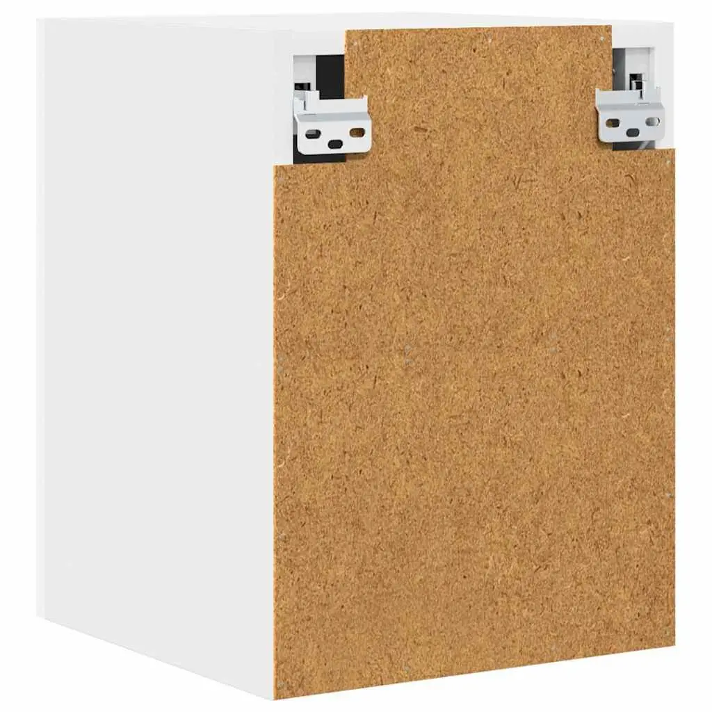 Hanging Kitchen Cabinet 30x31x40cm White Modern Storage Engineered Wood