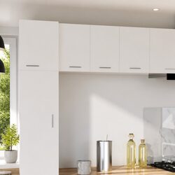 Enhance Your Kitchen with a White Hanging Cabinet