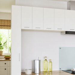Elevate Your Kitchen with a Stylish White Cabinet