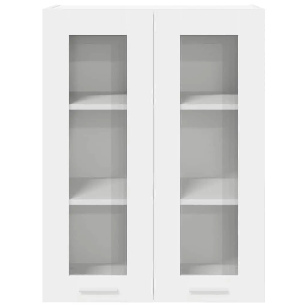 Hanging Kitchen Cabinet 60 x 31 x 80 cm White Engineered Wood Storage