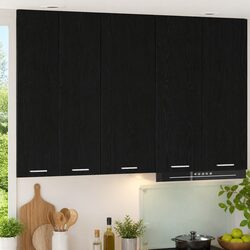 Enhance Your Kitchen with a 40 x 31 x 100 cm Black Oak Cabinet