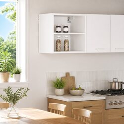 Elevate Your Kitchen Aesthetic with This White Cabinet