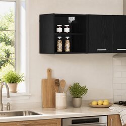 Elevate Your Kitchen with this Stylish Hanging Cabinet
