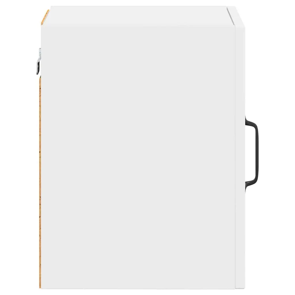 Dishwasher Panel White Engineered Wood Kitchen Cabinet Door Cover 2 pcs