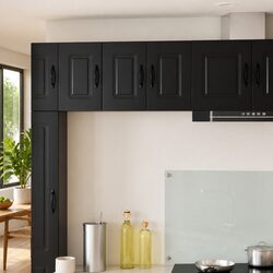 Modern Black Kitchen Cabinet for Stylish Organization