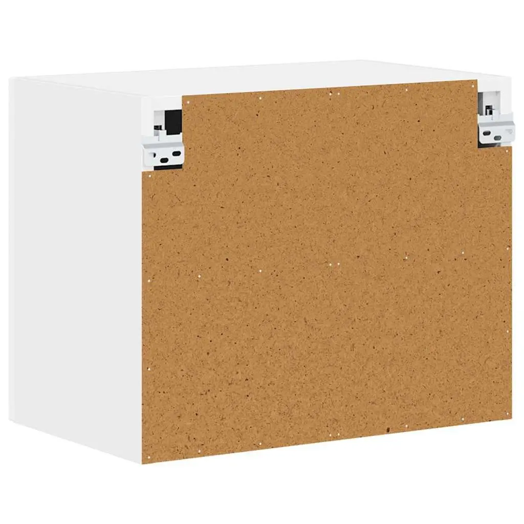 Dishwasher Panel Kitchen Cabinet 50 x 31 x 40 cm High Gloss White Storage