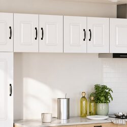 Organise Your Kitchen with This Stylish White Cabinet