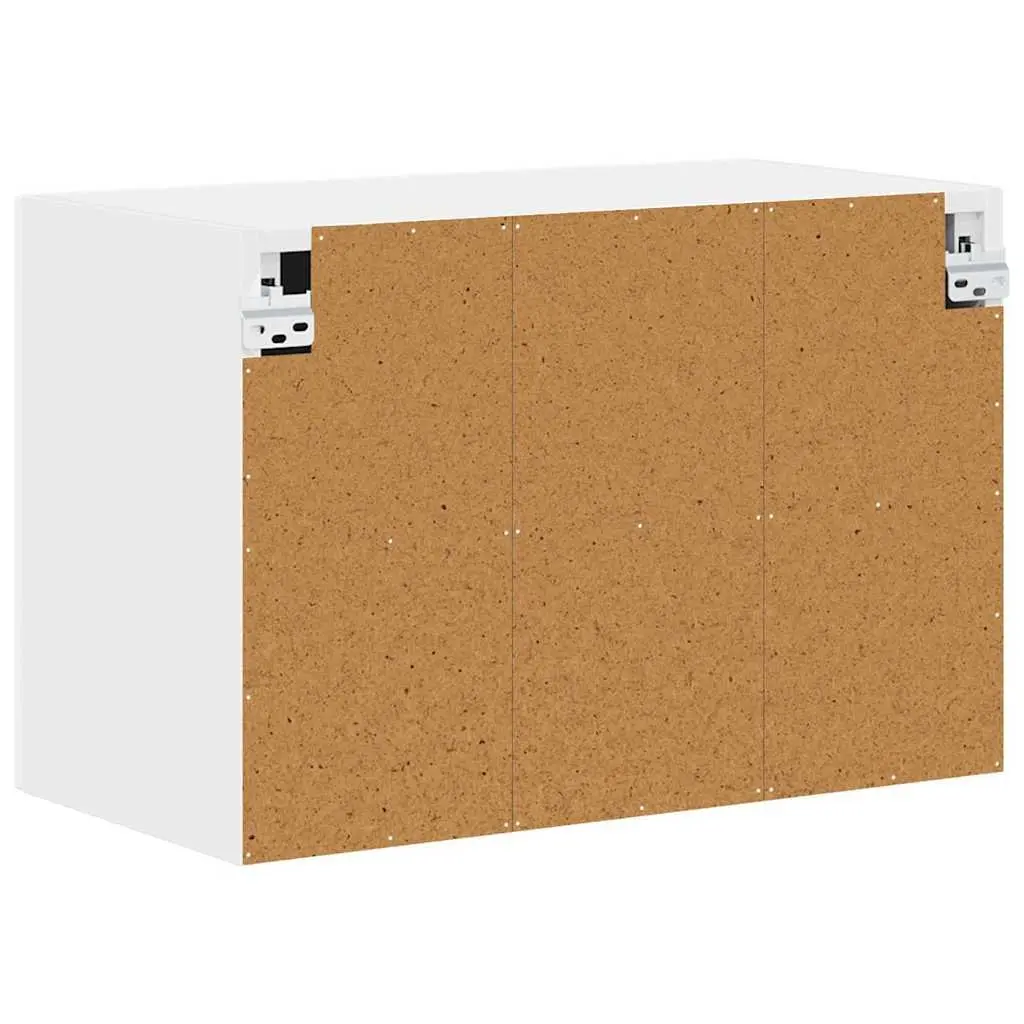 Dishwasher Panel Kitchen Cabinet 60x31x40cm High Gloss White Engineered Wood Storage Furniture