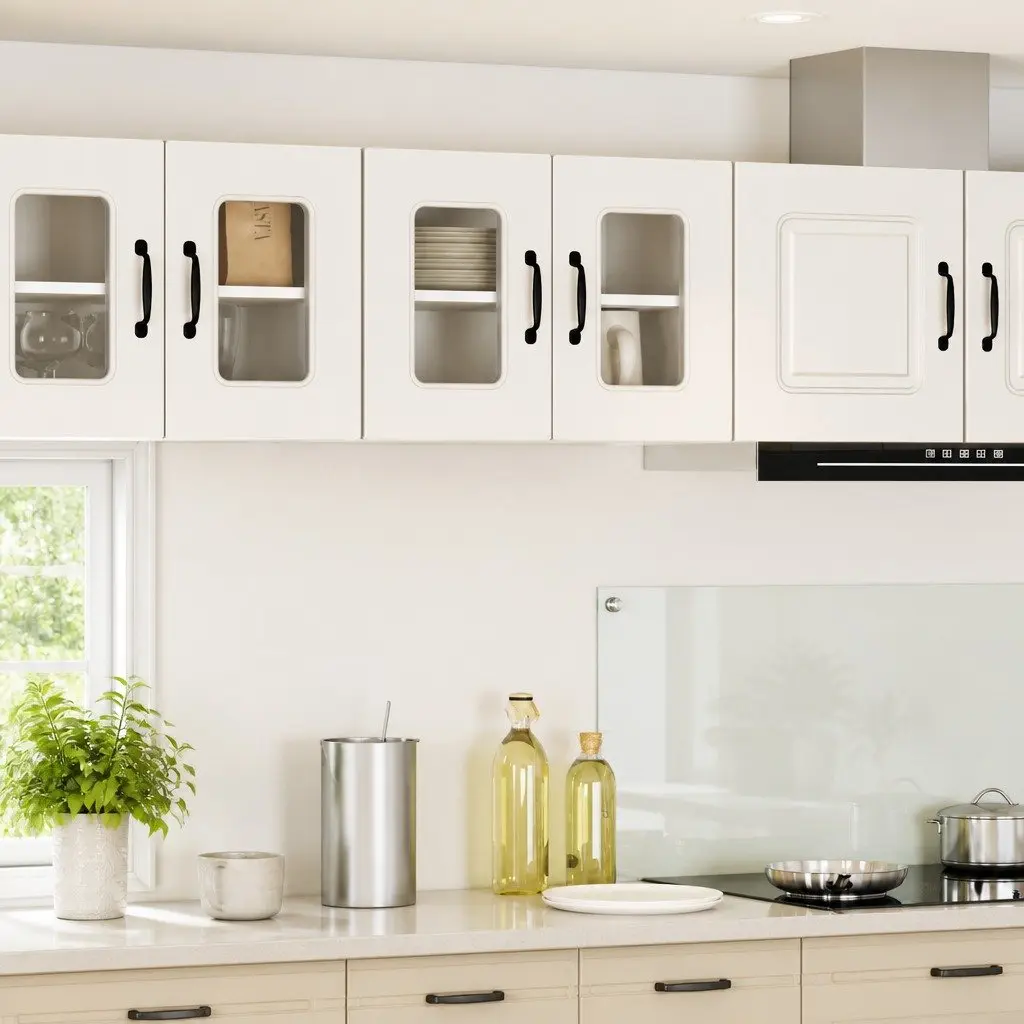 Kitchen Cabinet 60x31x40cm Engineered Wood White Storage Unit