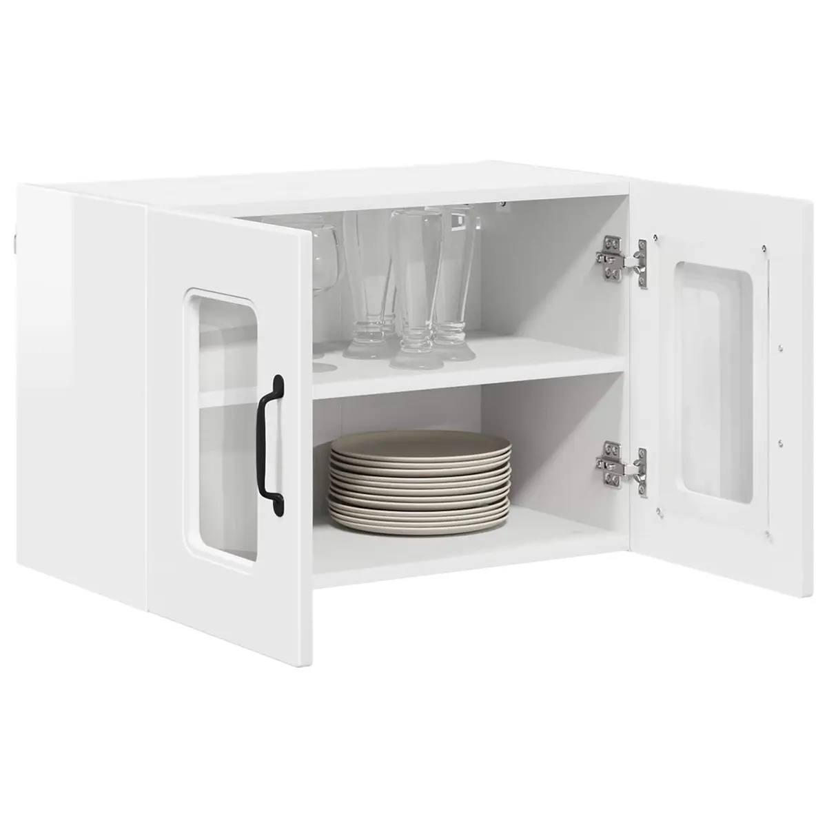 Kitchen Cabinet 60x31x40cm Engineered Wood White Storage Unit