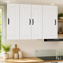 Enhance Your Kitchen with a Stylish White Cabinet