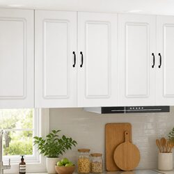 Stylish White Storage Cupboard for Your Kitchen 80x31x80cm