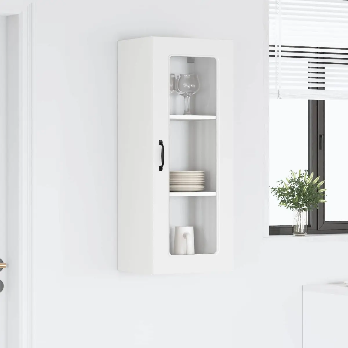 Kitchen Cabinet 40x31x100cm Engineered Wood White Storage Panel