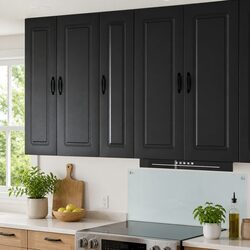 Enhance Your Kitchen Space with a Black Storage Cabinet