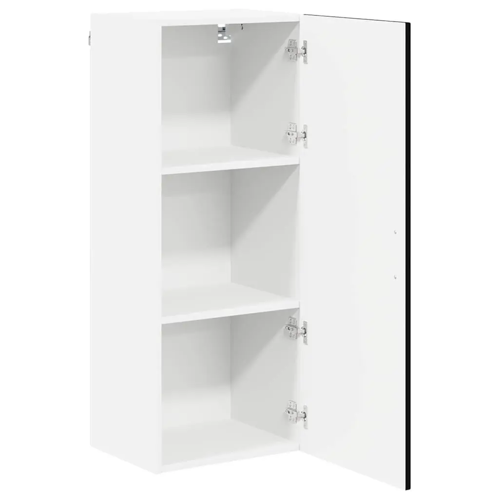 Dishwasher Panel Kitchen Cabinet Black Engineered Wood Storage Cupboard