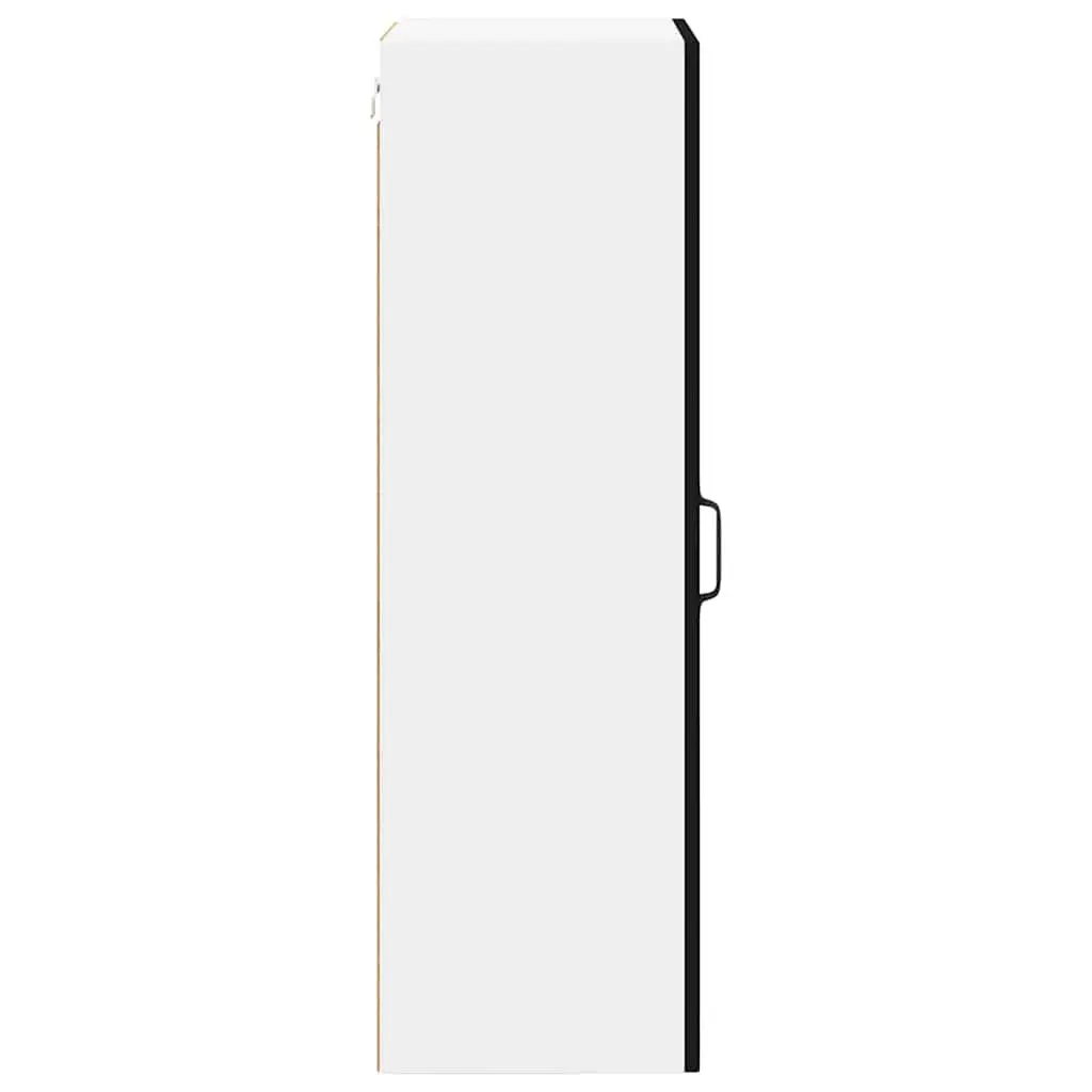 Dishwasher Panel Kitchen Cabinet Black Engineered Wood Storage Cupboard