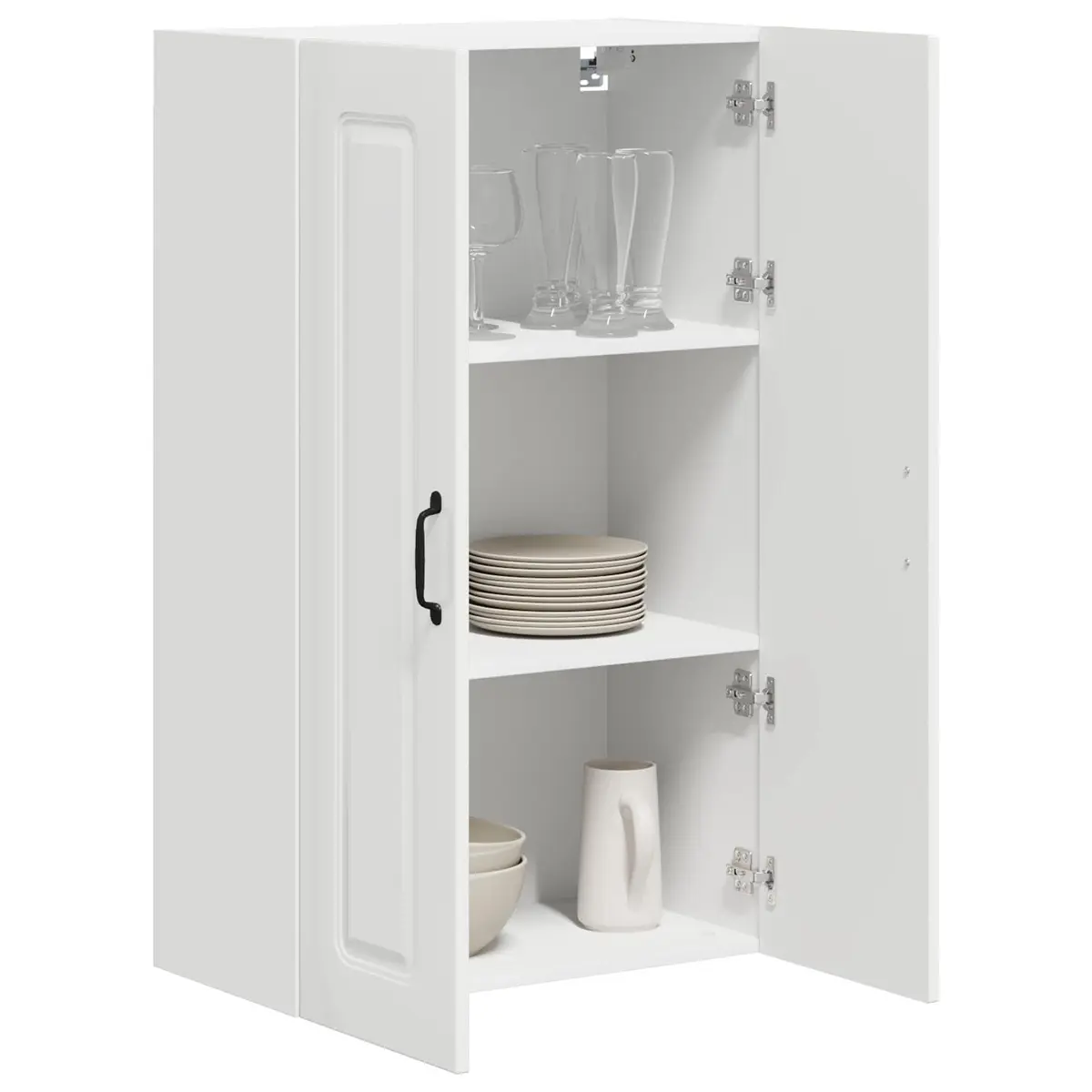 Kitchen Cabinet 60x31x100cm Engineered Wood White Storage