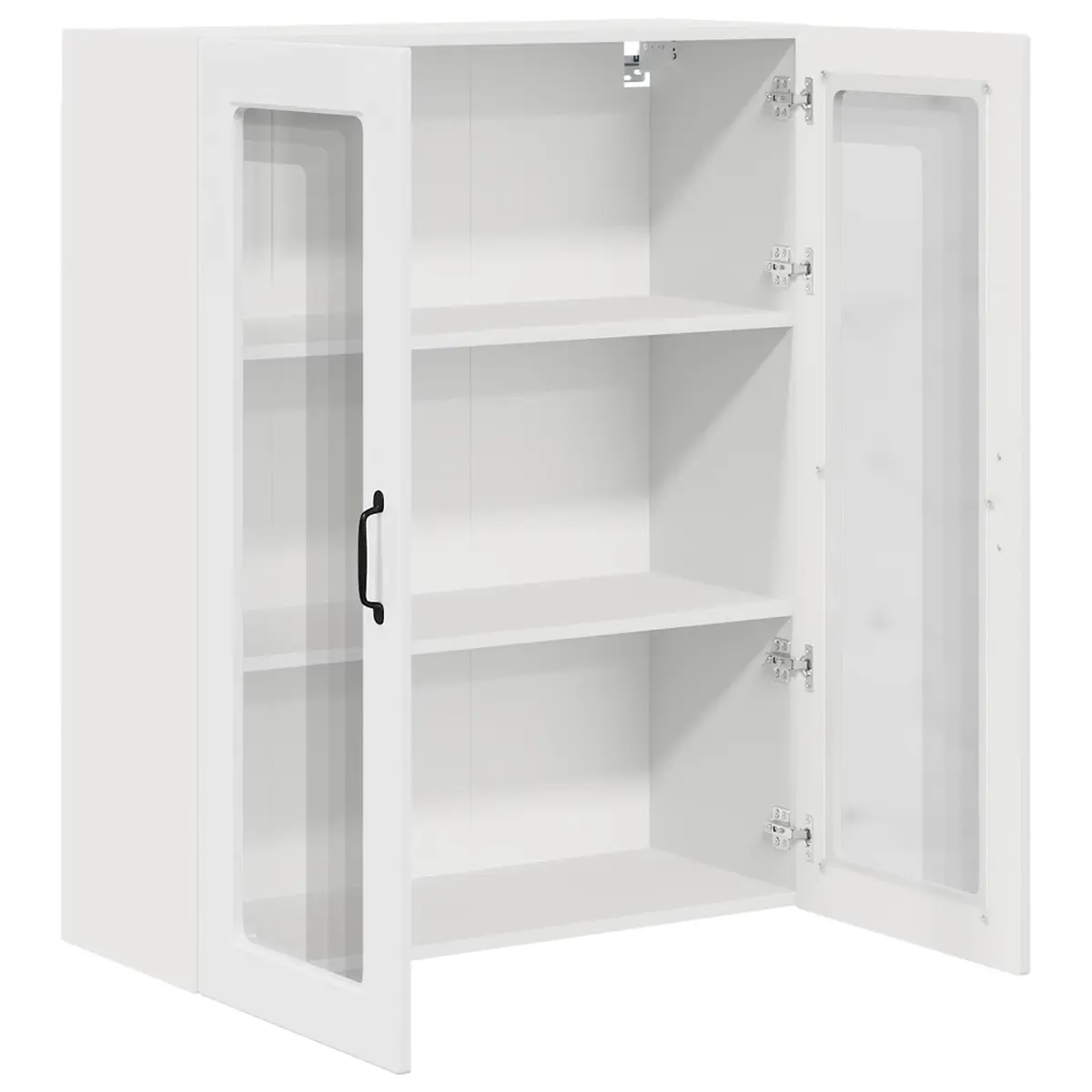 Dishwasher Panel 80 x 31 x 100 cm High Gloss White Modern Kitchen Cabinet Door Cover