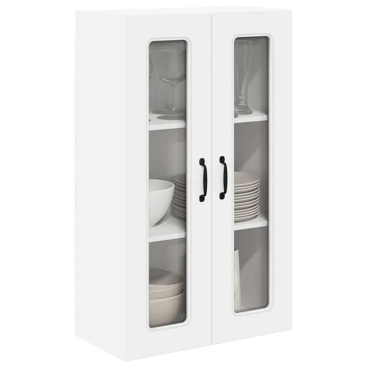 Kitchen Cabinet White Engineered Wood Dishwasher Panel Modern Storage Organiser