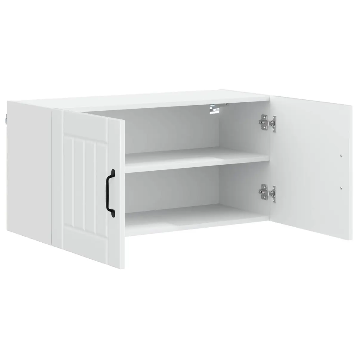Wall Cabinet Dishwasher Panel High Gloss White Kitchen Storage Engineered Wood