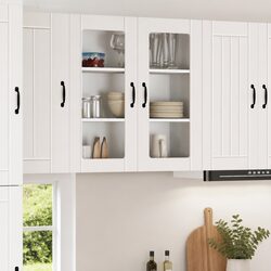Enhance Your Kitchen with a Modern Wall Glass Cabinet