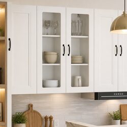 Modern Wall-Mounted Kitchen Cabinet for Stylish Spaces