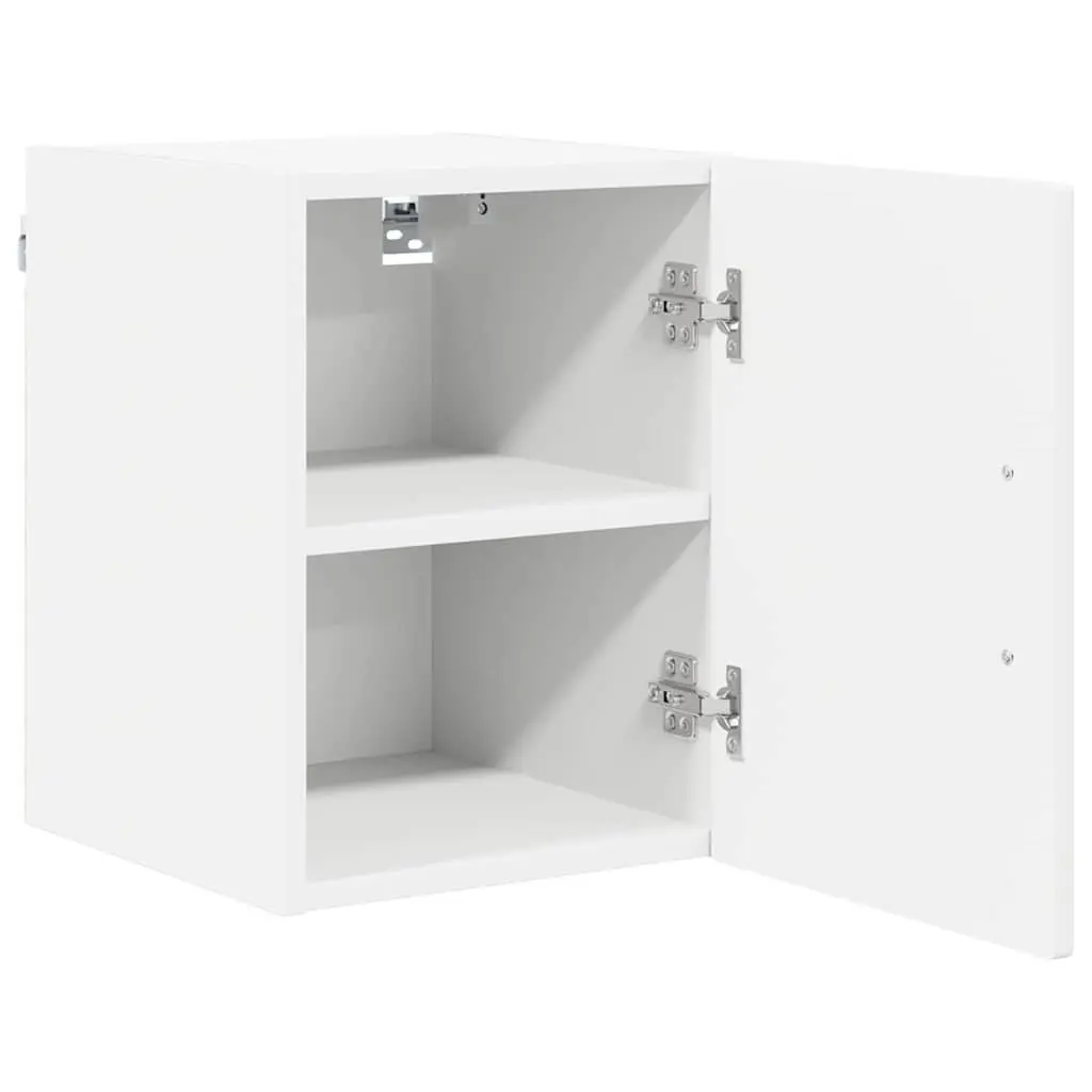 Wall Cabinet 30 x 31 x 40 cm White Engineered Wood Modern Kitchen Storage