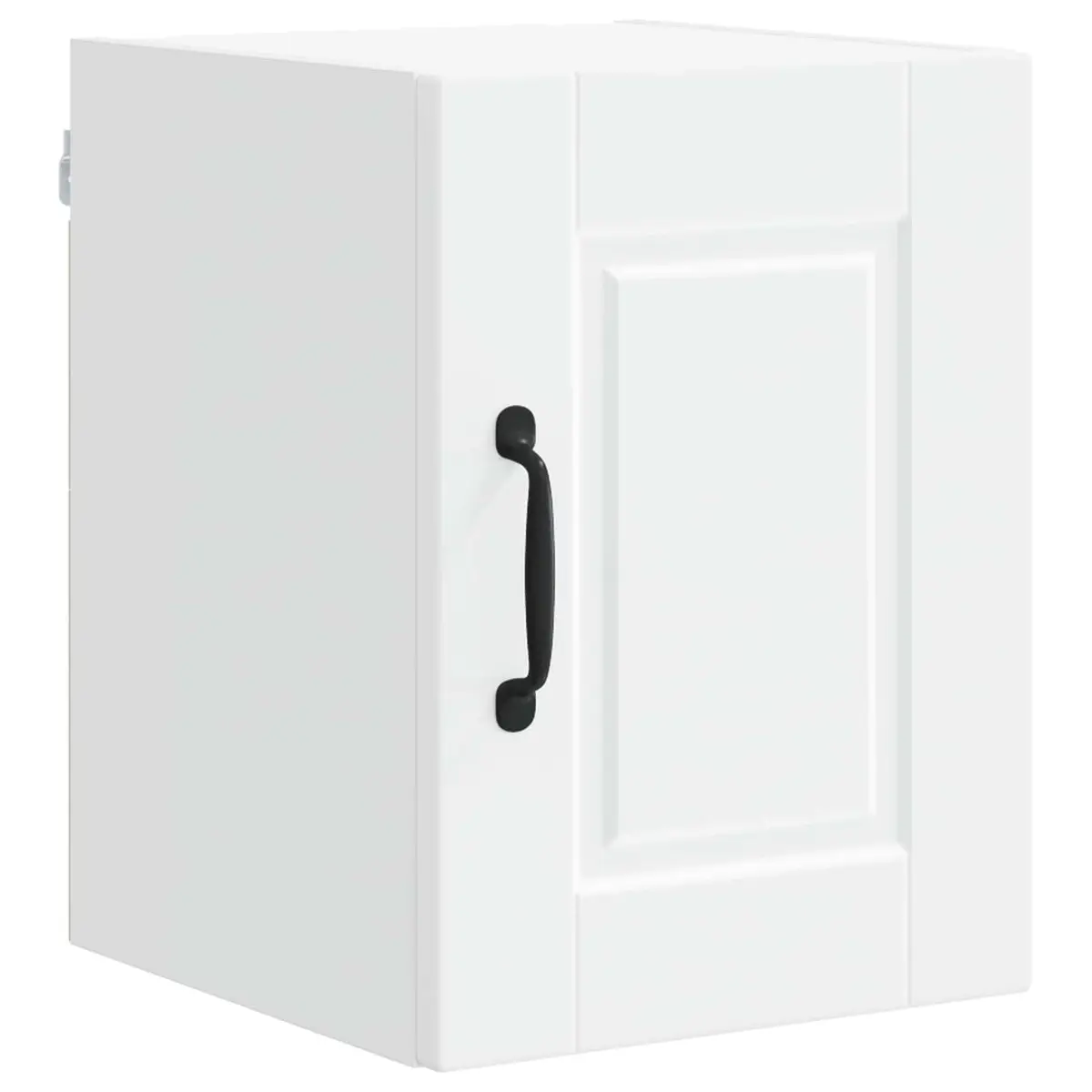 Wall-Mounted Kitchen Cabinet 2 Pieces White Storage Unit with Multiple Compartments and Shelves