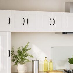 Organize Your Kitchen with This White Wall Cabinet