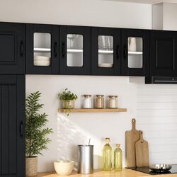 Elevate Your Kitchen Style with Black Wall Cabinets