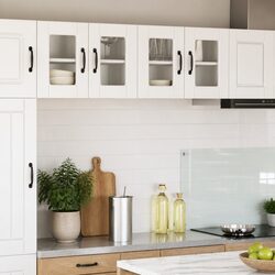 Elevate Your Kitchen with a Stylish Wall Glass Cabinet