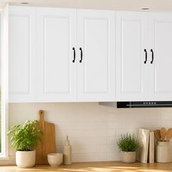 Wall Cabinet PORTO White 80 x 31 x 80 cm for Your Kitchen
