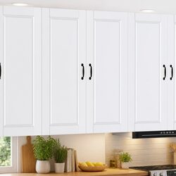 Elevate Your Kitchen with PORTO White Wall Cabinet