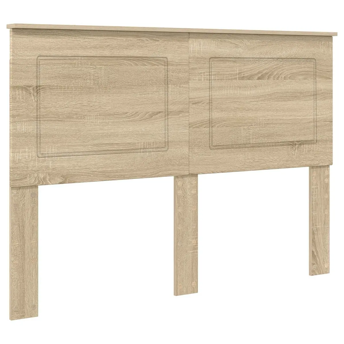 Headboard 100 cm Wall-Mounted Engineered Wood Adjustable Height Bedroom Furniture