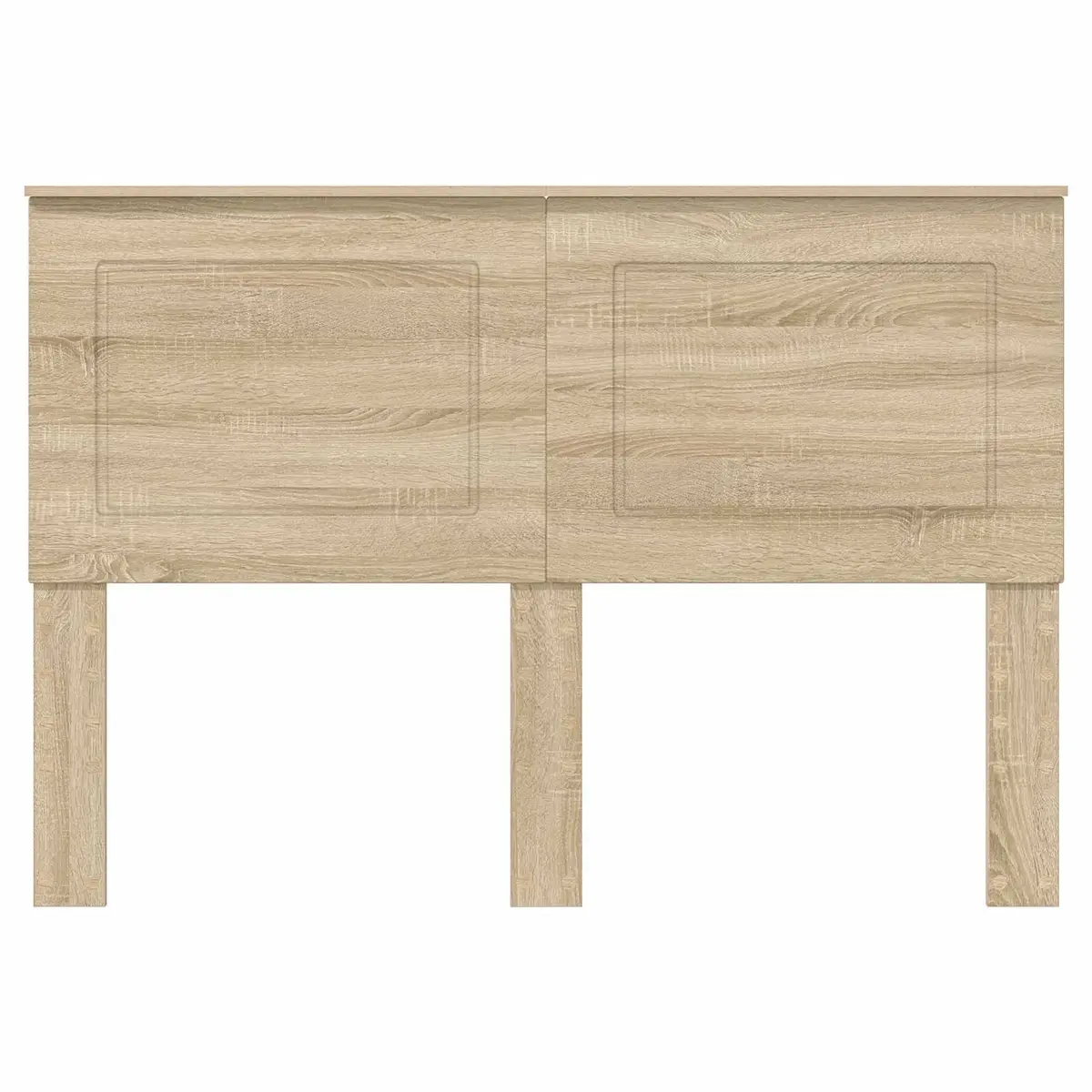 Headboard 100 cm Wall-Mounted Engineered Wood Adjustable Height Bedroom Furniture