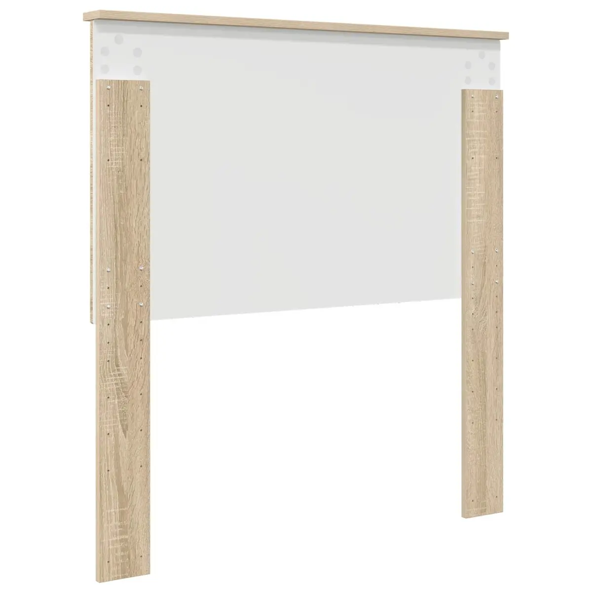 Headboard 100 cm Wall-Mounted Adjustable Height Sonoma Oak Bedroom Furniture