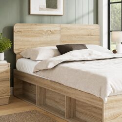 Elevate Your Space with a Modern Brown Headboard