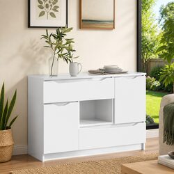 Elegant White Sideboard for Enhancing Your Living Space