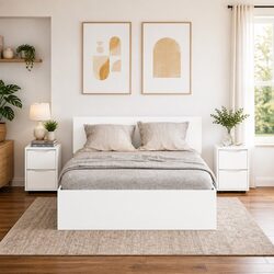 Enhance Your Bedroom with a Stylish White Nightstand