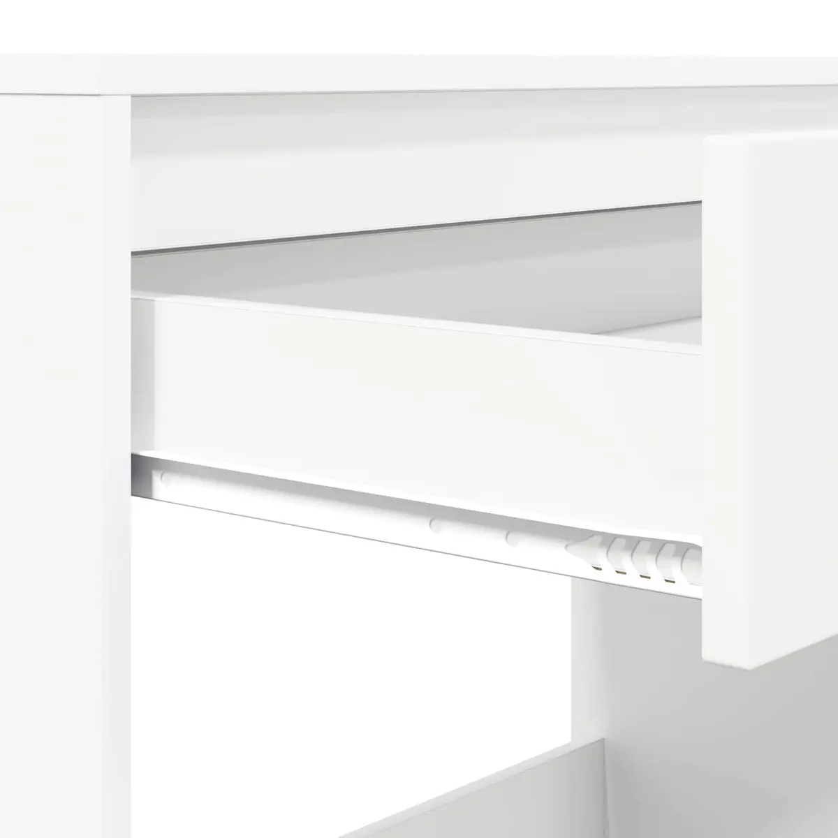 Engineered Wood Desk 100 x 50 cm Rectangular with Integrated Storage Drawer