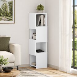 Enhance Your Living Space with a 25.5x25x102cm Corner Cabinet